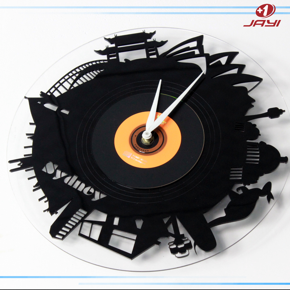 亞克力時鐘 創意城堡