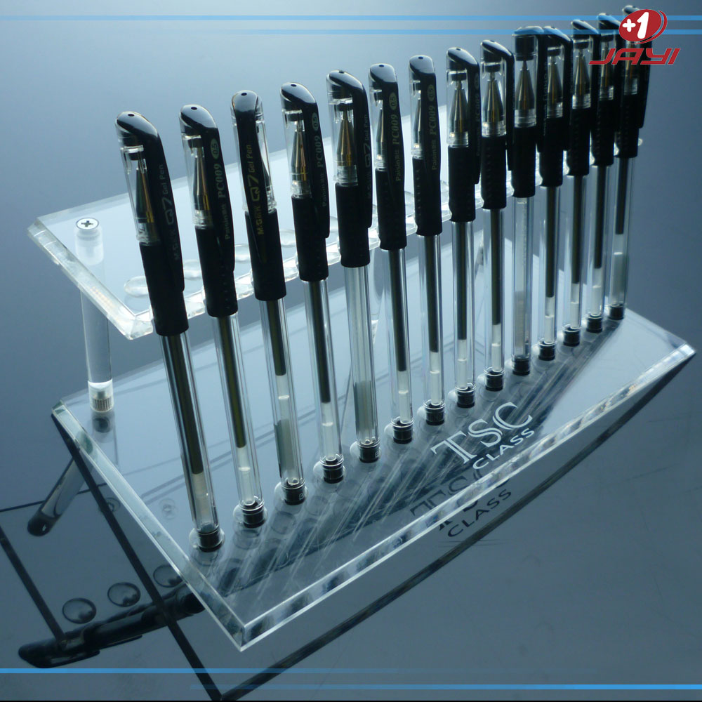 Convenience store acrylic transparent penholder